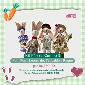 Combo Coelhos Casais